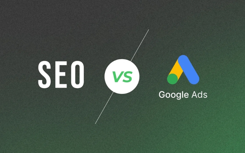 sự khác biệt giữa seo và google ads