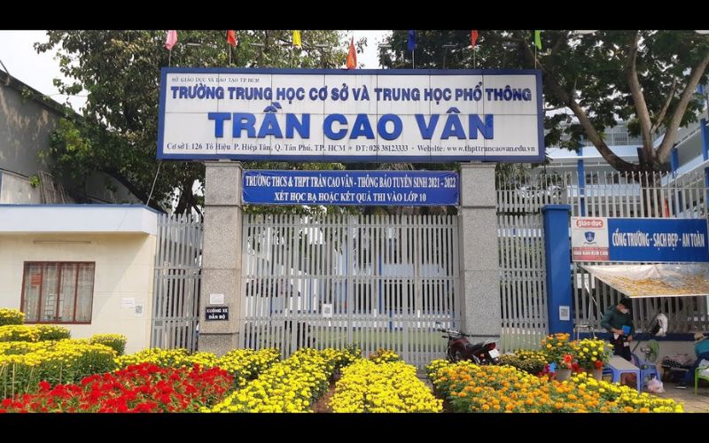 Trường nội trú THCS – THPT Trần Cao Vân