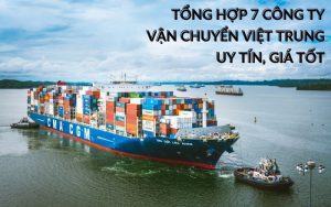 công ty vận chuyển việt trung uy tín