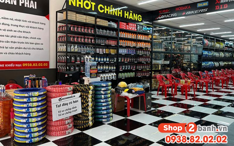 Cửa hàng sỉ phụ tùng xe máy Shop2banh