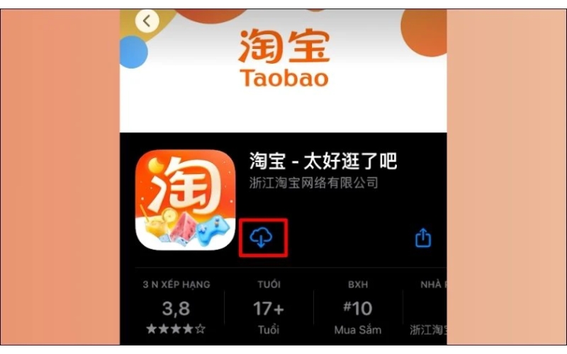 Tải và cài đặt ứng dụng Taobao