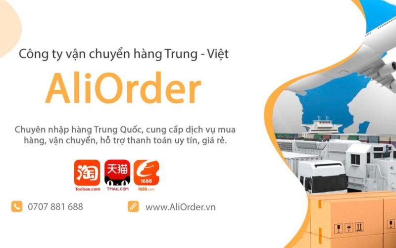 Dịch vụ nhập hàng Alibaba - Aliorder