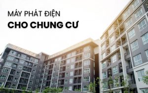 máy phát điện cho chung cư