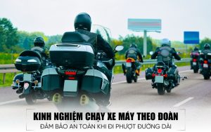 kinh nghiệm chạy xe máy theo đoàn