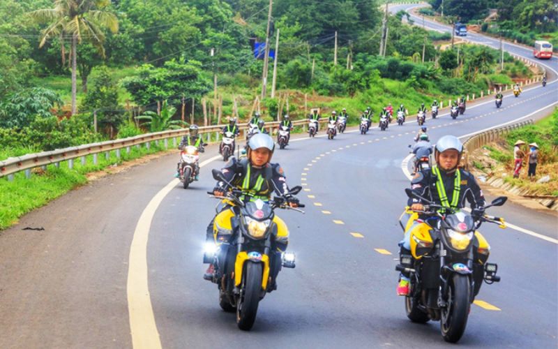 vị trí quan trọng trong một đoàn xe